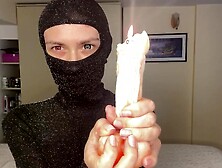 Masked Candle Femdom Ritual | Daniella’s Sensual Power Play (OnlyFans Preview)