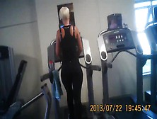 Great Ass On Treadmil