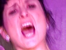 Mature MILF screams with happiness at big cock!