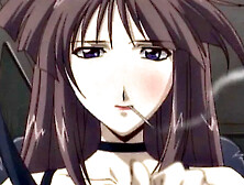 Anime babe gets facialed