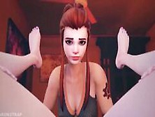 Brigitte Still Loves Feet