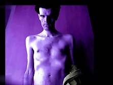 British Freddie Sunfields In Purple Effects Light