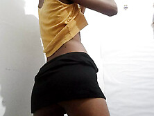 Indian Girl Self-Recording & Playing With Her Hairy Pussy