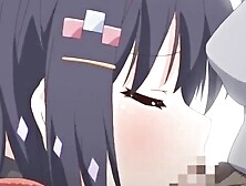 Cute anime girl and her horny boyfriend are having sex