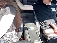 Youngster GF convinces you two go shopping w/ public sex at the mall!