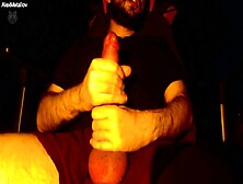 Bearded Hairy Man With Huge Cock And Balls