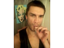 Oregonleatherboy Leather Vest Smoking Spliff