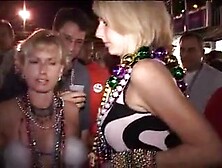 Old dudes admire stripped cunt in streets