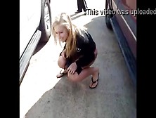 Teen Caught Pissing -