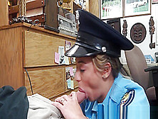 Police Pawning Babe Willing To Fuck For Cash