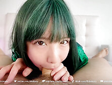 Sucking Your Anxiety and Problems Away! Slurp! Green Fairy Oral Therapy