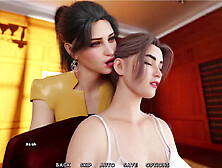 Detective Nicole discovers a clue while sharing an intimate moment with Caityn