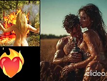 WET Gasoline Fire Does a Body Good