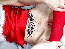 Christmas Magic Present Going Unfathomable in Her Twat