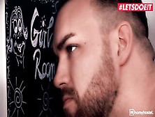 HORNY HOSTEL - Exotic Ebony Babe Zaawaadi Fucked In Her Ass By White Guy