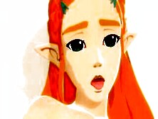 Zelda Screwed And Facialized