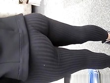 Sexy Ass In Tight Dark Pants