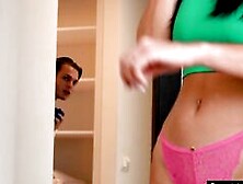 Breasty Bratty Step-Sis Simon Kitty Bangs Stepbro For Stealing Her Pants - S3...