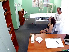 Old Doctor Creampies Cute eighteen+ Teen Patient - Fake Hospital