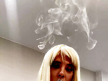 Femboy Smoking