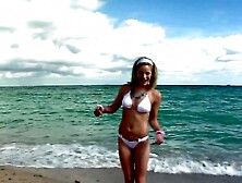 Blonde Teen Bikini Babe Fucks Her Older Boyfriend