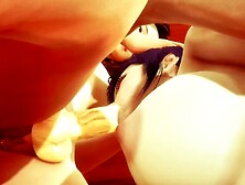 Naruto Cartoon Futanari - Hinata is hammered by Tsunade and another futa in a threesome