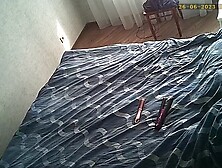 expose her pussy after strong fucking