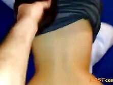 Big-titted Asian Amateur Loves Anal