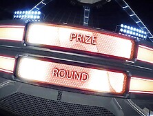 Vanessa Vega sucks her mate's prick after some naked wrestling