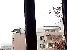 Carrot between the tits