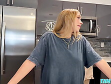 Fucking My step Brothers Sexy Blonde GF - Khloe Kapri - FantasyPOV