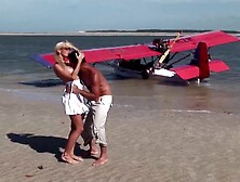 Caylian Curtis Gets A Wonderful Hard Screwing Down At The Shore