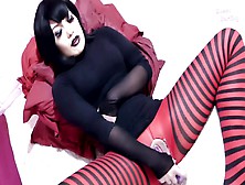 Goth Girl Playing With Her Dildo - Mavis