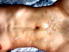 He Poked my Tight Cunt until he Busted 1 of the Fattest Nuts on me