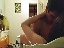 Crazy Indian Russian Lovers Broke Chair While Doing Sex