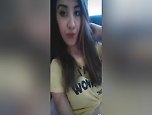 Turkish Girl In Yellow Shorts