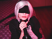 Bbc nier automata cosplay bbc blowjob