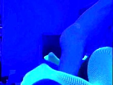 BlackLight Swirl..  (MASSIVE SPUNK FOUNTAIN)