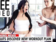 Thick Influencer Holly Day Got Horny For Lesbian Gym Trainer Alyx Star