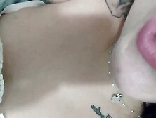 Maxine EVA masturbating in the bathroom.