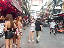 Walking Down Soi 6 In Pattaya On Jan 2—Quiet Streets,  Cheeky Smiles,  And Bars Getting Ready To Come Alive.  Even In Dayli...