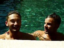 Malachi Marx and Preston Cole have a battle of the dicks.  Malachi Wins.