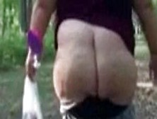 Naked Fat Ass Walking