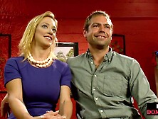 DIVINE WHORES - Femdom mother I'd like to fuck pegs cuckold hubby during the time that cuddles with some other