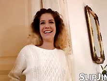 Classy Beautiful Babe Moans While Ravaged By An Old Man Balls Deep - Jim Slip