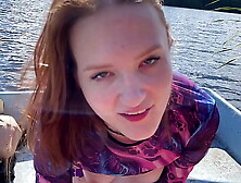 OMG!!! They took me to a VOYEUR island, SCREWED ME on a boat and came ON MY FACE!!! (Part two) (Leo Casanova and Lia Borg (aka O