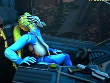 Samus on a Strange Alien Planet