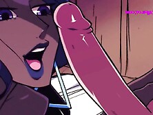 Succubus Lytica Threesom Gangabang Party - Toon