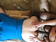 Dominatrix women pegging crossdresser with bbc dildo