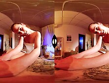 Massage with a Bonus - Alexis Crystal: Blowjob,  Brunette & Pov VR Porn